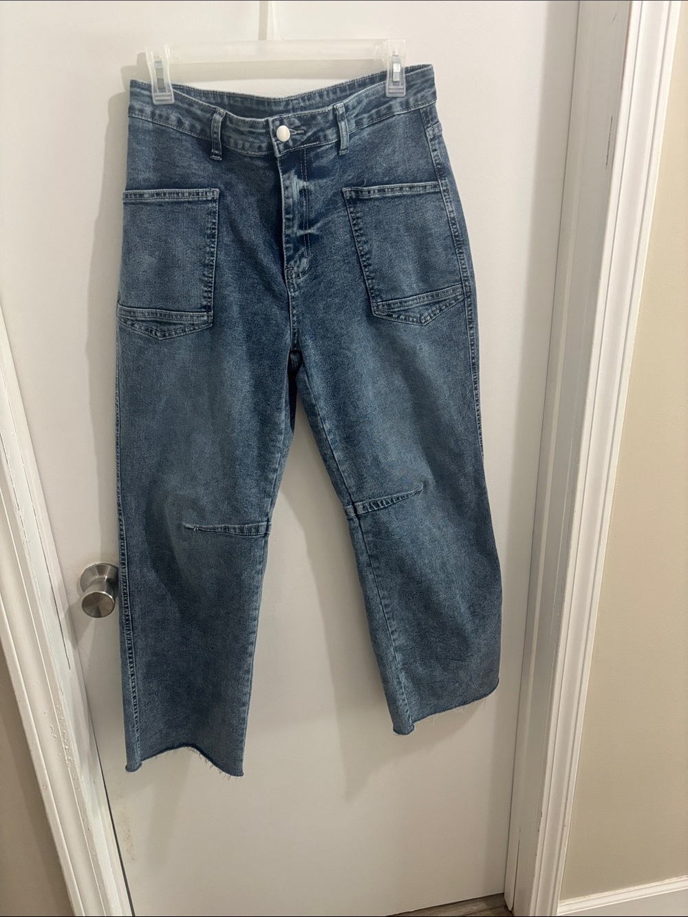 SO Indigo Utility Ankle Jeans